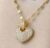Yellow Gold Diamond Heart Pendant necklace