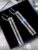 Silver Needle Long Dangle Drop Earrings for Women