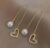 Elegant Female Square Zircon Drop Earrings