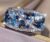 Luxury Female Blue Zircon Stone Ring